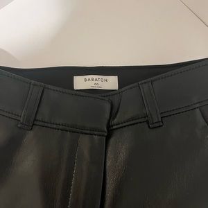Aritiza Black Leather Pants